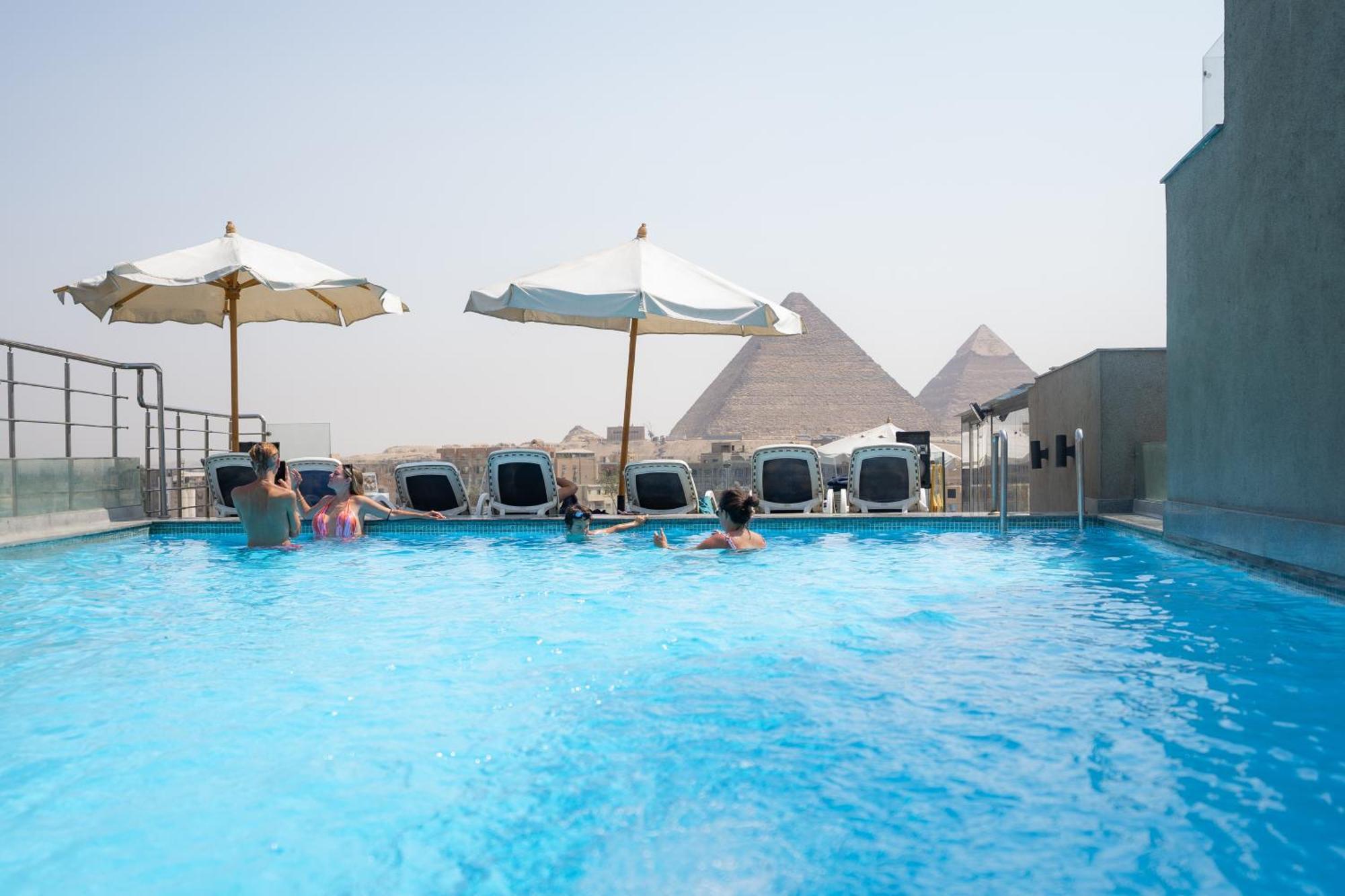 Pyramid Front Hotel Al Kawm al Akhdar Eksteriør bilde